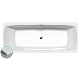 LILY SLIM Bain rectangulaire 170x70x39cm, Blanc