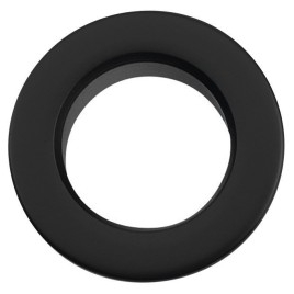 Bain de lavabo débordant. 32mm, noir