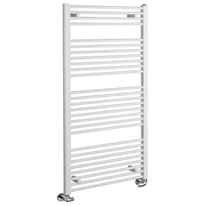 Radiateur salle de bain DIRECT avec raccord latéral 750x1320 mm, blanc