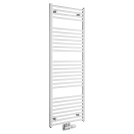 Radiateur salle de bain DIRECT avec connexion latérale 450x1320 mm, blanc