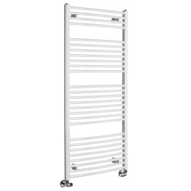 Radiateur de salle de bain ORBIT avec connexion latérale 600x1320 mm, blanc