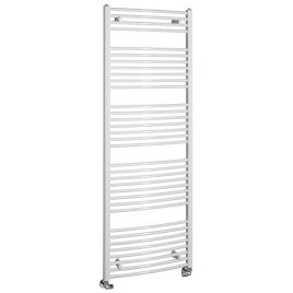 Radiateur de salle de bain ORBIT avec connexion latérale 600x1680 mm, blanc