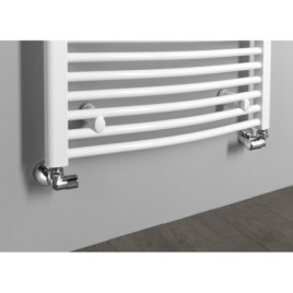 Radiateur salle de bain ORBIT avec raccord latéral 750x1680 mm, blanc