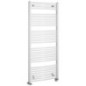 Radiateur salle de bain ORBIT avec raccord latéral 750x1680 mm, blanc
