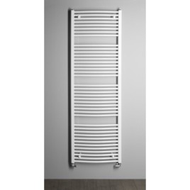 Radiateur de salle de bain ORBIT avec connexion latérale 600x1850 mm, blanc