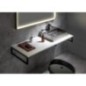 PLATO Planche rocheuse 1200x24x500mm, blanc mat