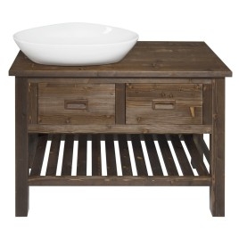 BRAND Vanity Unité 100x73x50cm, épicéa tacheté