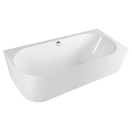 SUSSI R Cast Marble Bain de qualité 150x70x50cm, blanc