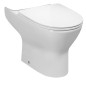 DARIO RIMLESS Salle de bain fermée, sortie horizontale/verticale, blanc
