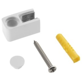 Capuchon de fin pour fixer le verre au sol, blanc