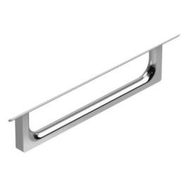NUBES porte serviette 36cm, chrome