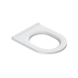 COMMUNITY Toilette sans couvercle, Antibactérien, blanc/chrome