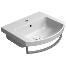 Porte-serviettes de toilette NORM 50cm, pour lavabo 8646111, chrome