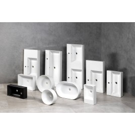KUBE Lave-vaisselle en céramique, dia 32cm, blanc ExtraGlaze