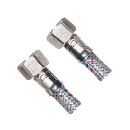 Poignée flexible en acier inoxydable FxF 1/2"x1/2", (L) 40cm