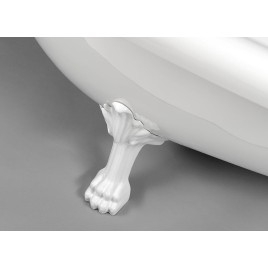 BRIXTON Freestanding Bath 174x83x81 cm, Legs blancs