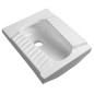 AGADI squat toilette 50x61,5cm, blanc