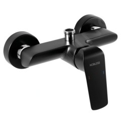 Novaservis Nobless Tina - Robinetterie de douche 150 mm, noir 38062/1,5