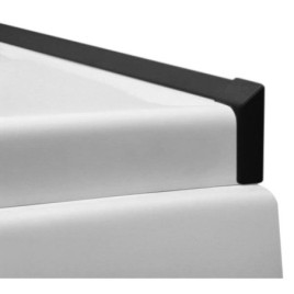 Sealant Strip pour Bains et Douche, 2x 1950 mm, 2x Corner, 2x End Cap, noir