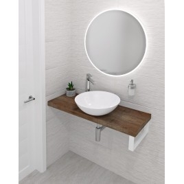 Tableau AVICE 90x36cm, Vieux bois