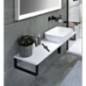 PLATO Planche Rockstone 1900x24x360mm, blanc mat