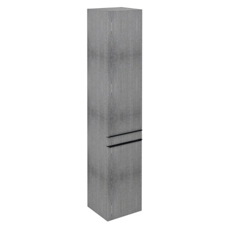 SITIA 2 Unité de rangement de porte 35x172x32cm, chêne gauche/droit/argent