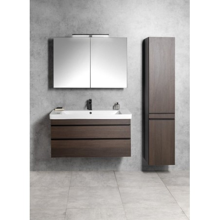 SITIA 2 Unité de rangement de porte 35x172x32cm, gauche/droite/Pine Rustique