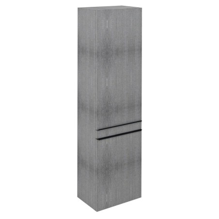 SITIA 2 Unité de rangement de porte 46,7x172x32cm, chêne gauche/droit/argent