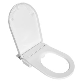 Siège de toilette VEEN CLEAN avec couvercle avec base de montage