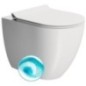 PURA WC pan, Swirlflush, 36x55cm, S-trap/P-trap, blanc dual-matt