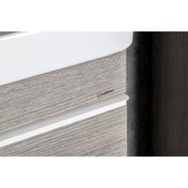 SITIA Poignée métallique 562 mm, blanc mat