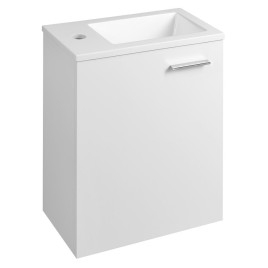Armoire ZOJA avec lavabo 40x22 cm, blanc