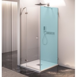 FORTIS EDGE porte de douche alcôve 1200mm, verre clair, gauche