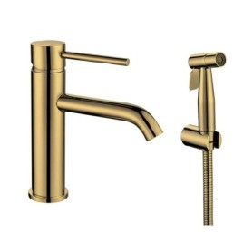 Robinet de lavabo RHAPSODY avec douche bidet, tapis d'or