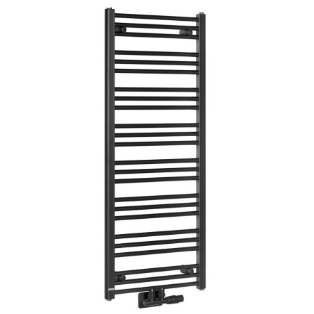 ALBRECHT Radiateur de salle de bain 500x1250 mm, Connexion centrale, tapis noir