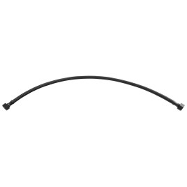 Poignée en acier inoxydable flexible FxF 3/8"x3/8", 60cm, noir mat