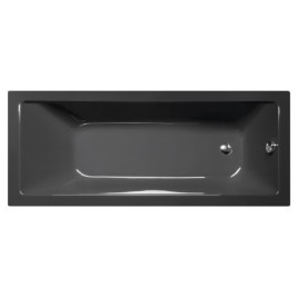 NOEMI Rectangular Bath 170x70x39cm, gris