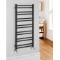 METRO DOS radiateur de salle de bain 500x1100 mm, noir mat