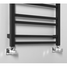 METRO DOS radiateur de salle de bain 500x1100 mm, noir mat