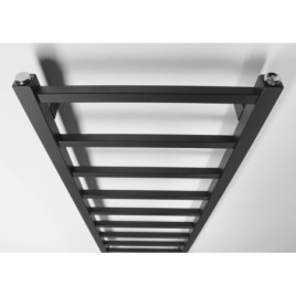 METRO LIGHT radiateur de salle de bain 400x1140 mm, noir mat