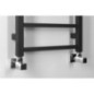 METRO LIGHT radiateur de salle de bain 400x1140 mm, noir mat