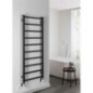 METRO LIGHT radiateur de salle de bain 400x1140 mm, noir mat