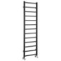 METRO LIGHT radiateur de salle de bain 400x1500 mm, noir mat