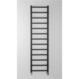 METRO LIGHT radiateur de salle de bain 400x1500 mm, noir mat
