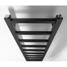 METRO LIGHT radiateur de salle de bain 300x1500 mm, noir mat