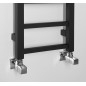 METRO LIGHT radiateur de salle de bain 300x1500 mm, noir mat