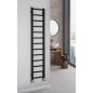 METRO LIGHT radiateur de salle de bain 300x1500 mm, noir mat