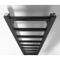 METRO LIGHT radiateur de salle de bain 300x1500 mm, noir mat