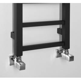 METRO LIGHT radiateur de salle de bain 300x1500 mm, noir mat