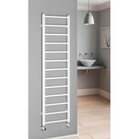 METRO LIGHT radiateur de salle de bain 400x1500 mm, blanc